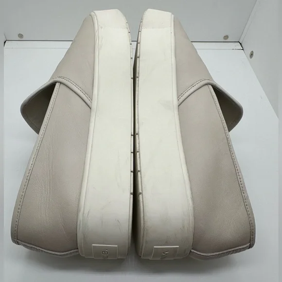 Vince Brenden B Women’s Leather Slip On Platform Sneaker Shoes US 9 - Picture 11 of 12